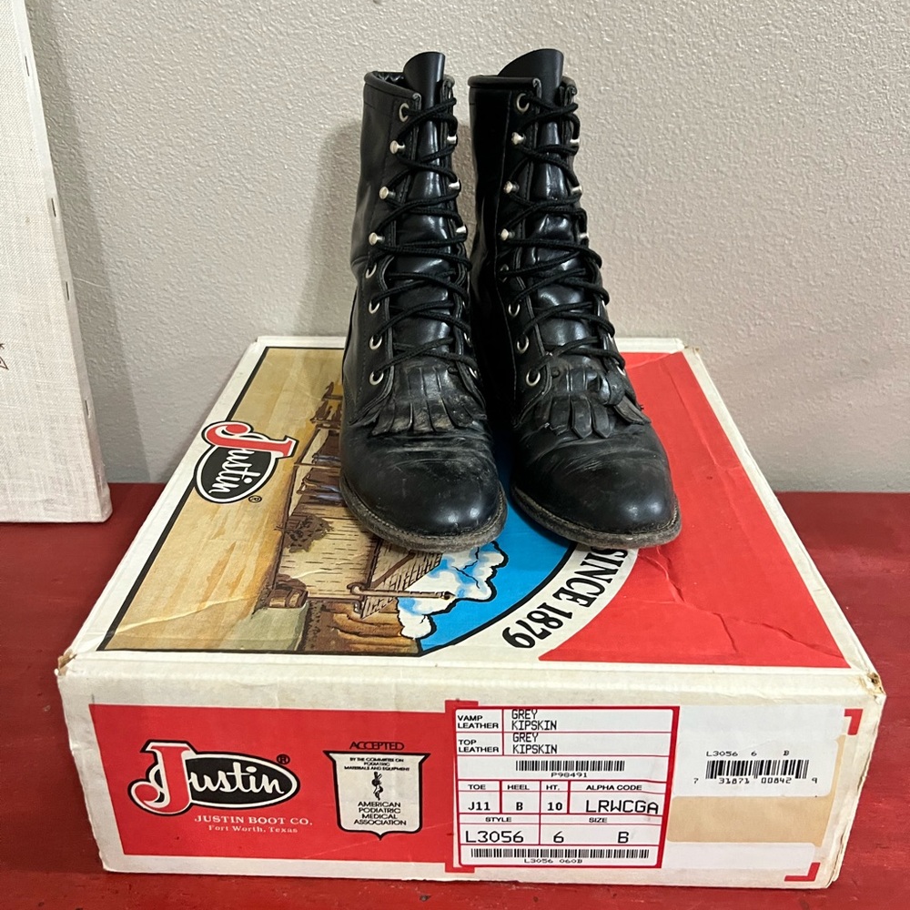 Vintage Justin boots - Picture 3 of 6